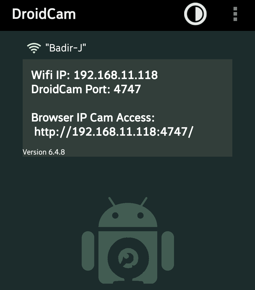 Дроид кам веб. DROIDCAM. Droid веб камера. Droid cam веб камера андроид телефона на PC.