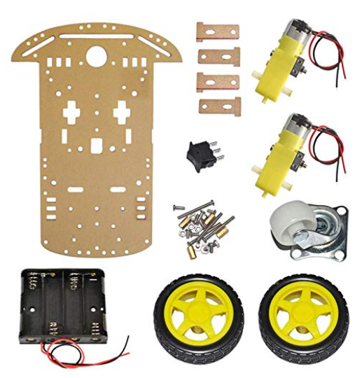 2WD Plastic Robot Chassis