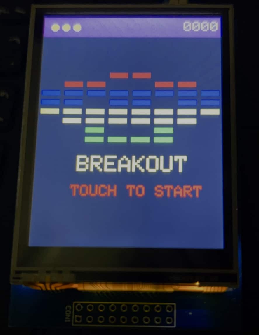 Breakout game